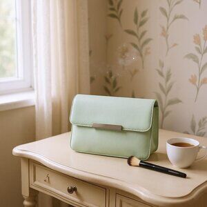 attention Womens Crossbody Shoulder Bag 5 in 1 Light Mint Y2K Summer Cruise NWT